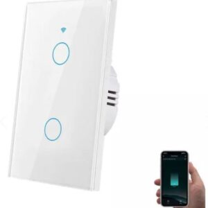 INTERRUPTOR INTELIGENTE WIFI ALEXA DOBLE